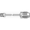 MEC Pigtail POL x 1/4 in. MIP x 12 in.