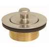 ProPlus Lift- and -Turn Bathtub Drain with Bushing in Brushed Nickel