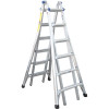Werner 26 ft. Reach Aluminum Telescoping Multi-Position Ladder with 300 lbs. Load Capacity Type IA Duty Rating