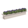 Mayne Yorkshire 72 in. x 12 in. Self Watering White Vinyl Window Box