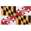 Valley Forge Flag 3 ft. x 5 ft. Nylon Maryland State Flag