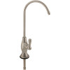 Westbrass 10 in. Classic Single-Handle Handle Cold Water Dispenser Faucet, Satin Nickel Westbrass 10 in. Classic Single-Handle Handle Cold Water Dispenser Faucet, Satin Nickel