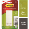 Command Large White Picture Hanging Adhesive Strips (Case of 24,4-Pairs)