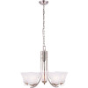 Design House Torino 5-Light Satin Nickel Chandelier