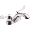 Delta Commercial 4 in. Centerset 2-Handle Bathroom Faucet in Chrome