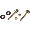 Hercules Johni-Bolts 1/4 in. x 2-1/4 in. Brass Toilet Bolts
