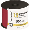 Southwire 500 ft. 12 Red Stranded CU THHN Wire