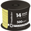 Southwire 500 ft. 14 Yellow Solid CU THHN Tracer Wire