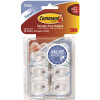 Command Mini Clear Hooks with Clear Strips (Case of 12,18-Hooks, 24-Strips/Packs)