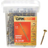 GRK Fasteners 8 in. x 3-1/8 in. Star Drive Washer Head Cabinet Wood Screw ( 270-Piece Per Pack)