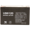 UPG 6-Volt 12 Ah F2 Terminal Sealed Lead Acid (SLA) AGM Rechargeable Battery