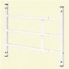 Segal 15-3/4 in. x 23-1/2 in. x 15-1/2 in. 3-Bar Hardened Steel Painted Finish Child Fall Window Guard, White