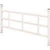 Segal Child Fall Window Guard, 22 in. - 38 in. W x 16 in. H, 3 Bar, Steel, White