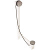 Westbrass 27 in. Poly Tubular Bathtub Cable Drive in Satin Nickel Westbrass 27 in. Poly Tubular Bathtub Cable Drive in Satin Nickel