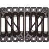 SNAP-LOC E-Track Single Strap Anchor in Black (10-Pack)