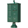 Florence 1570 8-Mailboxes 4-Parcel Lockers 1-Outgoing Vital Cluster Box Unit with Vogue Traditional Accessories