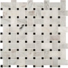 MSI Greecian White Basket Weave 12 in. x 12 in. x 10mm Honed Marble Mesh-Mounted Mosaic Tile (10 sq. ft. / case)