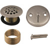 Westbrass Universal Trip Lever with Grid Drain and Strainer Trim Kit in Satin Nickel Westbrass Universal Trip Lever with Grid Drain and Strainer Trim Kit in Satin Nickel