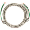 Southwire 10 ft., 12/2 Solid CU MC (Metal Clad) Armorlite Modular Assembly Quick Cable Whip