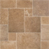 MSI Tuscany Beige Pattern Tumbled Travertine Paver Kit (10 Kits/160 sq. ft./Pallet)