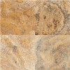 MSI Riviera Gold 16 in. x 16 in. Square Tumbled Travertine Paver Tile (60 Pieces/106.8 sq. ft./Pallet)