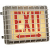 Safety Technology International 9-Gauge Coated Steel Wire White Damage Stopper Exit Sign Protection