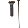 Glacier Bay Plastic Lavatory Drain Trim in Oil Rubbed Bronze