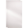 Delta 29-1/32 in. x 67-3/4 in. x 1/4 in. (6 mm) Frameless Sliding Shower Door Glass Panels in Frosted (For 50-60 in. Doors)