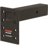 CURT 18,000 lbs. 7 in. High Adjustable Trailer Hitch Pintle Mount (2-1/2 in. Shank, 8 in. Long)