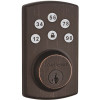 Kwikset Powerbolt2 Venetian Bronze Single Cylinder Keypad Electronic Deadbolt Featuring SmartKey Security