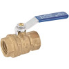 Everbilt 1-1/2 in. Lead Free Brass FIP x FIP Ball Valve