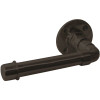 Design House Kimball Single Post Toilet Paper Holder in Satin Black Design House Kimball Single Post Toilet Paper Holder in Satin Black