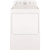 GE 7.2 cu. ft. White Gas Vented Dryer with Wrinkle Care