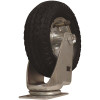 SNAP-LOC Air-Ride 6 in. Pneumatic Swivel Plate Caster with 300 lbs. Load Rating