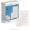 Lutron CasÃ©ta Wireless Smart Lighting Dimmer Switch and Remote Kit for Wall and Ceiling Lights, P-PKG1W-WH-R, White