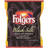 Folgers 1.4 oz. Black Silk Ground Coffee Fraction Pack Dark/Bold/Smooth Ground Caffeinated