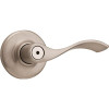 Kwikset Balboa Satin Nickel Privacy Bed/Bath Door Lever