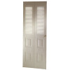 Dunbarton Corporation DUNBARTON WEST CHESTER METAL BI-FOLD DOOR, BRIGHT WHITE, 24X80 IN.