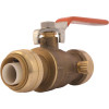 SharkBite 3/4 in. Push-to-Connect Brass Ball Valve with Drain SharkBite 3/4 in. Push-to-Connect Brass Ball Valve with Drain