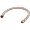 SharkBite 1/2 in. Push-to-Connect x 3/4 in. FIP x 24 in. Braided Stainless Steel Water Heater Connector