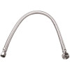 Durapro 3/8 in. Flare x 1/2 in. FIP x 16 in. Braided Stainless Steel Faucet Supply Line