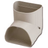 RectorSeal 4-1/2 in. 90-Degree Inside Vertical Elbow in Ivory (6 per Carton)