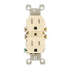 Leviton 15 Amp Tamper Resistant Duplex Outlet, Light Almond