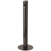COMMERCIAL ZONE Smoker's Outpost 2.2 Gal. Black Smoke Stand Outdoor Ashtray