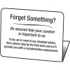 HY-KO "FORGET SOMETHING?" Easel (50 per Pack)