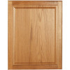 Hampton Bay Hampton 22 in. W x 27.75 in. H Base Cabinet Decorative End Panel in Medium Oak