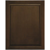 Hampton Bay Hampton 22 in. W x 27.75 in. H Base Cabinet Decorative End Panel in Cognac