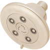 Speakman 3-Spray 4.5 in. Single Wall Mount Fixed Adjustable Shower Head in Brushed Nickel