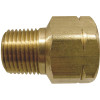 MEC Single Piece Adapter Brass Fpol 3/4 in. MNPT MEC Single Piece Adapter Brass Fpol 3/4 in. MNPT