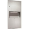 American Specialties FLD TOWEL DISP WASTE CAN SM